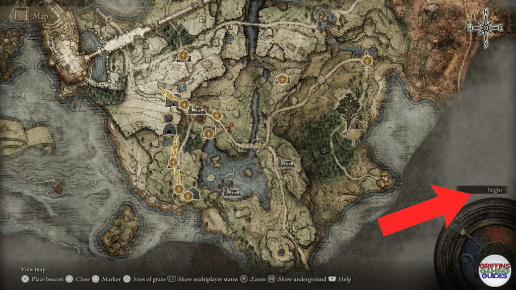 Elden Ring Night's Cavalry Boss Guide 2 Elden Ring Bosses Nights Cavalry Limgrave Location image 2