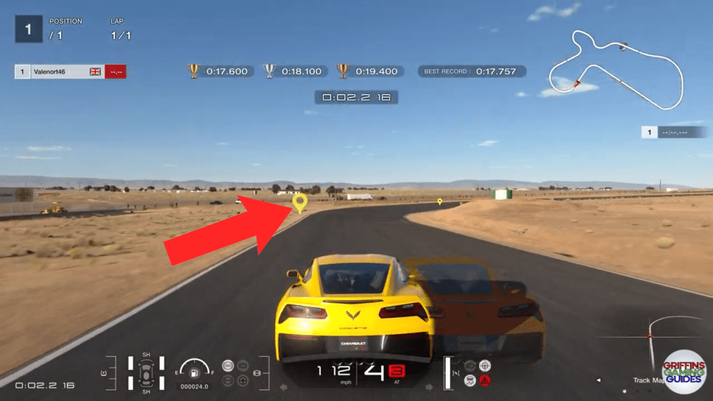 Gran Turismo 7 International B Licence Guide 1 Gran Turismo 7 International B Licence B1 corner 1 braking point