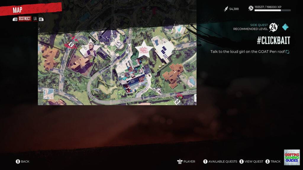 Dead Island 2 #Clickbait Side Quest Guide 1 Dead Island 2 Clickbait Side Quest Guide Map