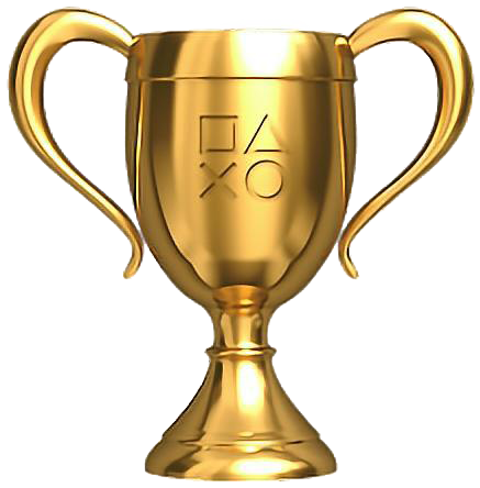 Gold Trophy PlayStation Gold Trophy