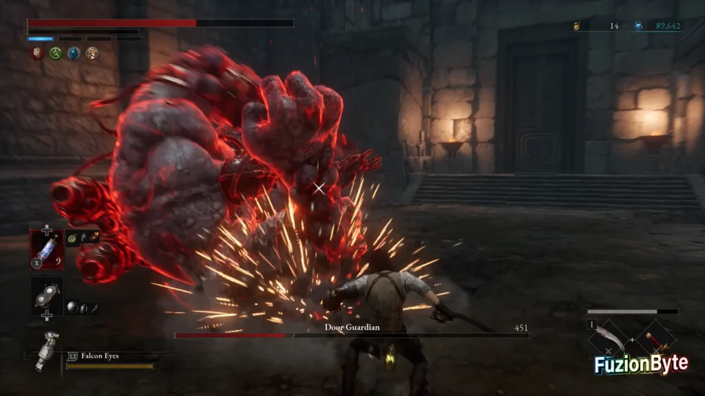 Lies Of P Door Guardian Boss Guide 3 Lies of P Door Guardian boss guide Avoid Charged Elbows
