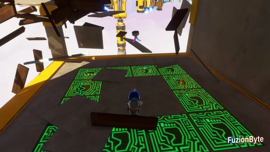 Astro Bot Gorilla Nebula Puzzle Pieces 30 Astro Bot Gorilla Nebula Puzzle Pieces Construction Derby Puzzle Piece 3 Reveal hidden floor